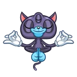Psy Cat @TgEmojis telegram emojis 🧘‍♂️