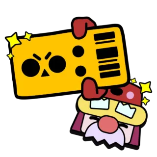 😉 Dynamike Brawl Stars dynamike, brawl stars, game, character, cartoon, sticker telegram sticker