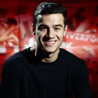 😊 Philippe Coutinho Philippe Coutinho, fútbol, deportes, atleta telegram sticker