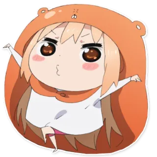 ☺️ anime, cartoon, cute, character, girl telegram sticker
