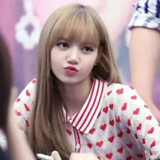 🐬 Lisa kpop, blackpink, chanteur, musique, idole telegram sticker