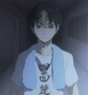 🗿 四面楚歌 anime, manga, japanese, character, portrait telegram sticker