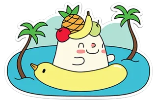 Blobby telegram stickers
