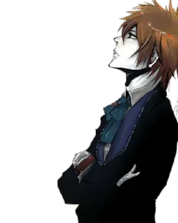 😪 Anime, Personaggio, Manga, Uomo telegram sticker