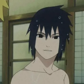 🦊 Sasuke Naruto Anime, Manga, Sasuke Uchiha, Fanart telegram sticker