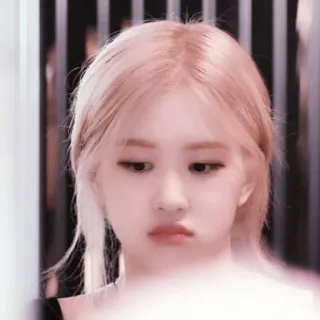 🌸 Rose Rosa, Cantante, K-pop, Blackpink, Musica coreana, Idol telegram sticker