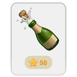 🎁 Szampan, Butelka, Święto, Impreza, Wino musujące, Alkohol whatsapp sticker