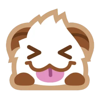 😝 Poro League of Legends poro, league of legends, lol, niedlich, tier, emoji, sticker telegram sticker