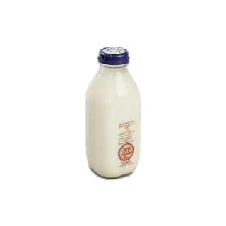 🥛 우유, 유제품, 음료, 유리병, 음식, 음료 telegram sticker