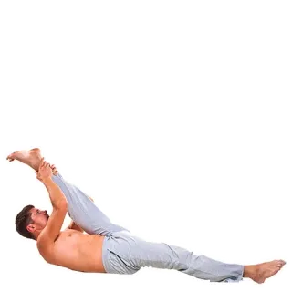 🧘‍♂️ мужчина, растяжка, йога, фитнес, упражнения, здоровье, атлет, обнаженный торс telegram sticker