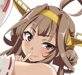 😏 Anime, Personnage, Fille, Geste offensant, Doigt d'honneur telegram sticker
