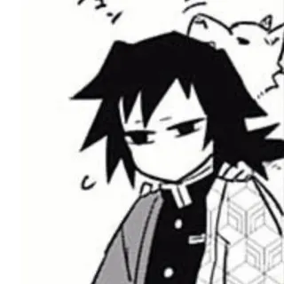 ⚠ Giyu Tomioka Demon Slayer Anime, Manga, Demon Slayer, Giyu Tomioka whatsapp sticker