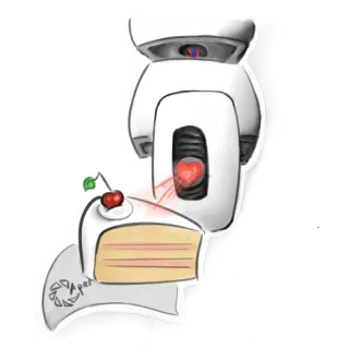 Glados Stickers telegram stickers