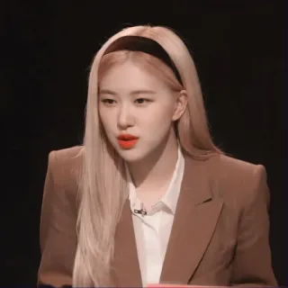 🐰 Roseanne Park Роуз, Blackpink, K-pop, Певица, Женщина, Кореянка telegram sticker