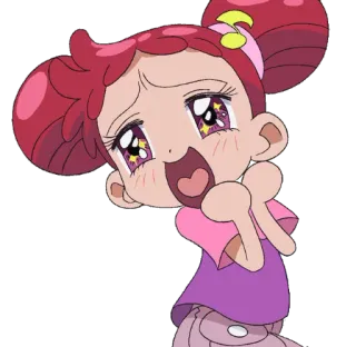 😍 Anime, Desenho animado, Fofo, Garota mágica telegram sticker