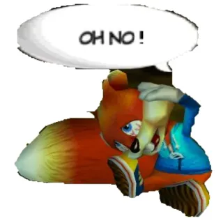 Conker The Squirrel telegram stickers