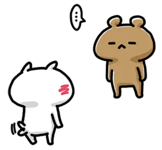 💙 nhãn dán, mèo, gấu, hoạt hình, động vật, dễ thương, buồn telegram sticker