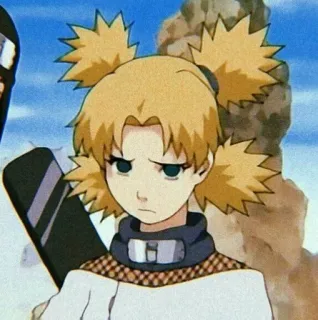 🌟 Temari Naruto anime, cartoon, temari, naruto, character, fan, sticker telegram sticker