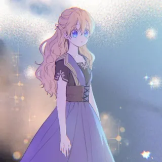 🌨️ Anime, Manga, Dessin animé, Fille, Robe, Personnage whatsapp sticker