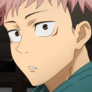 💥 Yuji Itadori Jujutsu Kaisen Anime, Personaggio, Manga, Jujutsu Kaisen, Yuji Itadori telegram sticker
