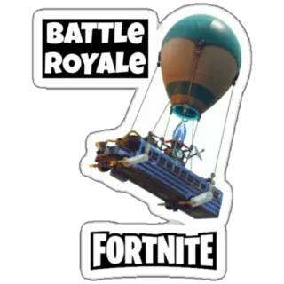 🔫 Fortnite BATTLE ROYALE
FORTNITE Fortnite, Королевская битва, Видеоигра, Воздушный шар, Боевой автобус telegram sticker
