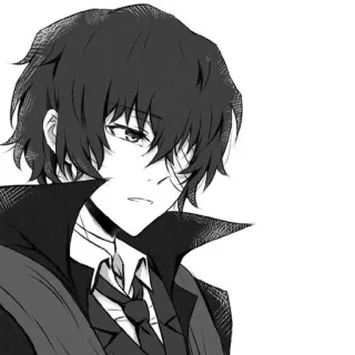 😐 Osamu Dazai Bungou Stray Dogs Anime, Manga, Osamu Dazai, Bungou Stray Dogs, Dazai telegram sticker