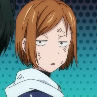➿ Nobara Kugisaki Jujutsu Kaisen Anime, Manga, Nobara Kugisaki, Jujutsu Kaisen, Sticker telegram sticker