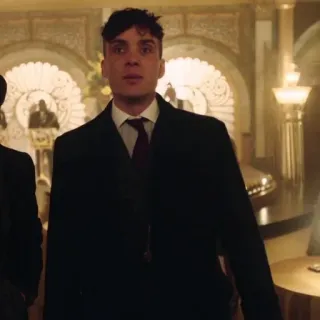 😕 Thomas Shelby Peaky Blinders Cillian Murphy, Xã hội đen, Drama, Lịch sử, Tội phạm, Truyền hình telegram sticker
