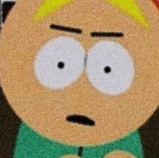 🌟 Butters Stotch South Park Butters, South Park, dibujos animados, personaje whatsapp sticker