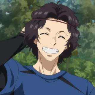 🙂 Anime, lächelnd, Cartoon, fröhlich telegram sticker