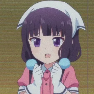 🍇 anime, manga, cartoon, kawaii, cute, girl telegram sticker
