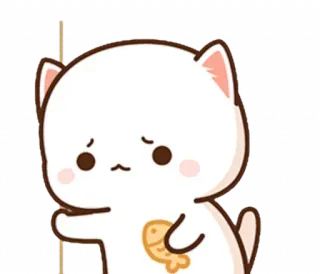 😿 고양이, 귀여운, 스티커, 만화 telegram sticker