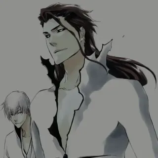 🧬 Aizen Sosuke Bleach Aizen, Bleach, Anime, Manga, Karakter, Penjahat telegram sticker