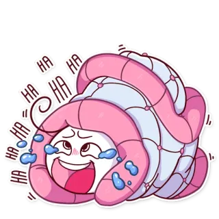 😂 HA HA HA HA riendo, feliz, lágrimas de alegría, gracioso, cómico whatsapp sticker