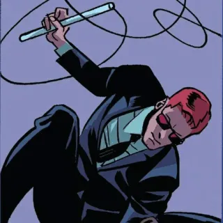 🖤 Daredevil Marvel, superhero, comics, Daredevil, Matt Murdock telegram sticker
