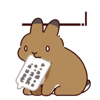๐ค Bunny telegram sticker