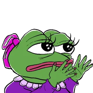 🤗 Pepe the Frog Meme, Pepe, Rana, Reazione, Sarcastico, Condiscendente whatsapp sticker