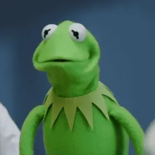 🐸 Kermit 科米蛙, 布偶, 青蛙, 绿色, 木偶, 吉姆·汉森 whatsapp sticker