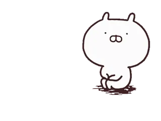 🍡 animal, creature, sticker, cute, white telegram sticker