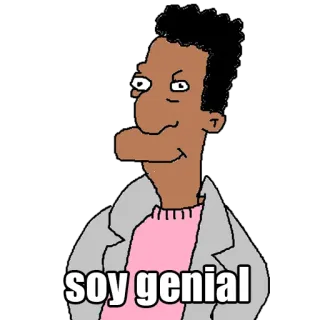 👱‍♂️ soy genial Dessin animé, Personnage, Je suis cool, Drôle, Meme telegram sticker
