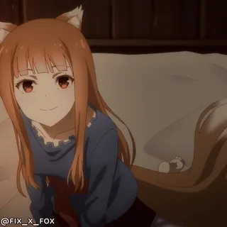 🤲 Holo Spice and Wolf whatsapp sticker