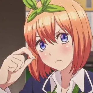 🧩 Yotsuba Nakano The Quintessential Quintuplets Anime, Fille, Mignon, Manga, Yotsuba Nakano, The Quintessential Quintuplets telegram sticker