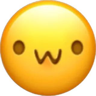 🥹 emoji, smile, face, cute, kawaii telegram sticker