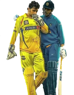 ❤️ MS Dhoni Cricket, Indische Cricket-Nationalmannschaft, Sport, Schlagmann, Dhoni, Chennai Super Kings whatsapp sticker