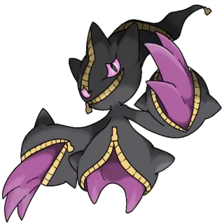 👿 Banette Pokémon pokemon, spook, banette, pop, rits, griezelig, personage telegram sticker