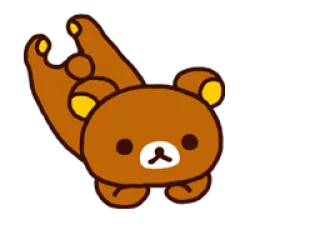 🐻 Rilakkuma ริลัคคุมะ, หมี, น่ารัก, คาวาอิ, สัตว์, ตัวการ์ตูน telegram sticker