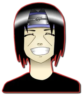 🎧 Itachi Uchiha Naruto itachi, uchiha, naruto, anime, manga, postać telegram sticker