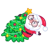 Santa от @tgemojis telegram emojis 🎄