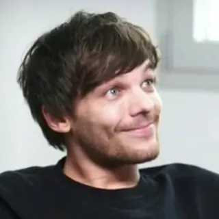 😊 Louis Tomlinson cantor, celebridade, retrato, homem, one direction telegram sticker