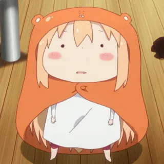 ✨ Umara Doma Himouto! Umaru-chan Anime, Dibujos animados, Lindo, Divertido, Chica, Manga, Umara Doma telegram sticker